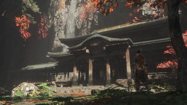 Imagem do Templo Senpou em Sekiro