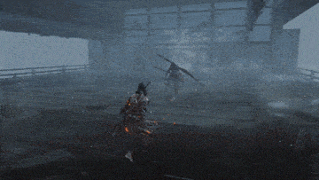 Gif de Deflexão em Sekiro